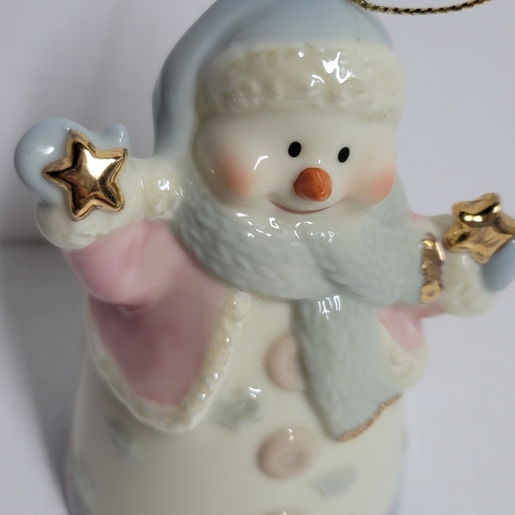 Baum Bros Formalities Snowman bell ornament - Picture 3 of 16